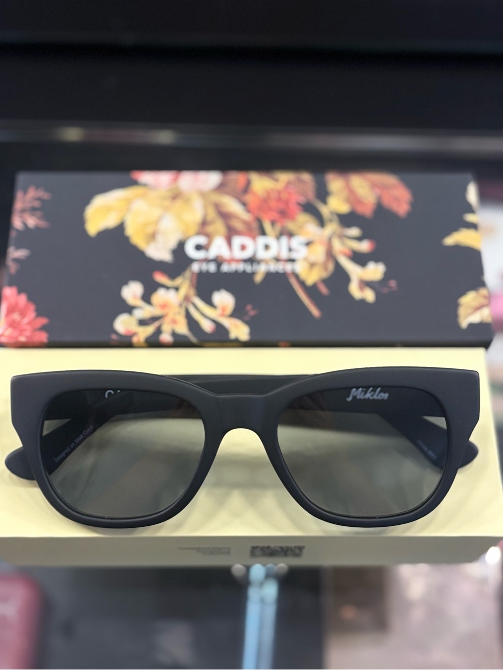 Miklos Matte Black Men's Sunglasses